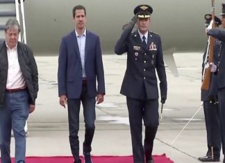 Guaidó diz que encontro com Bolsonaro marca relacionamento positivo