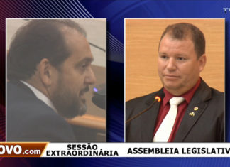 Pronunciamento do Deputado Estadual DR. NEIDSON na Sessão Extraordinária da Assembleia Legislativa de Rondônia – 26-02-2019