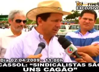 SÓ RELEMBRANDO: “CAGÃO” Sindicalistas São Chamados de “CAGÃO”