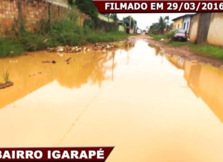 SITUAÇÃO DAS RUAS DO BAIRRO IGARAPÉ
