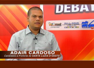 ELEIÇÕES MUNICIPAIS 2016: ADAIR CARDOSO