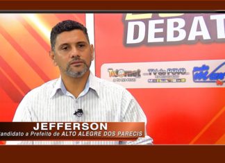 ELEIÇÕES MUNICIPAIS 2016: JEFFERSON DA TRÂNSITO LIVRE