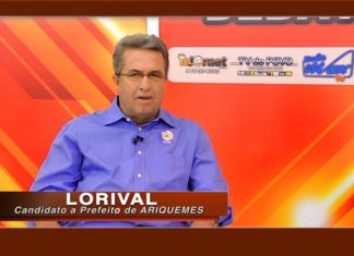 ELEIÇÕES MUNICIPAIS 2016: LORIVAL