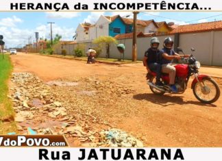 Rua JATUARANA – Bairro LAGOA
