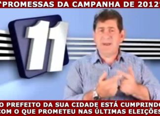 “PROMESSAS DA CAMPANHA DE 2012”