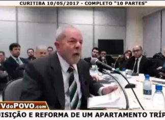 “DEPOIMENTO DE LULA A MORO”
