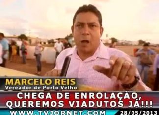 SÓ RELEMBRANDO: Marcelo Reis – CHEGA DE ENROLAÇÃO, QUEREMOS VIADUTOS JÁ!!!