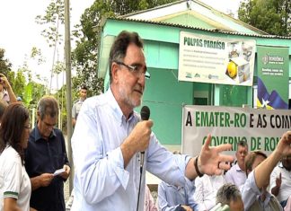 Ministro do Desenvolvimento Agrário, Patrus Ananias, inaugurou Agroindústria de Polpas de Frutas em Candeias do Jamari (RO).