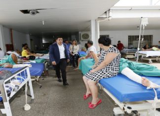 Deputado Adailton Fúria inspeciona João Paulo II e compara PS a cenário de guerra