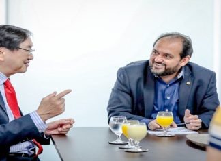 Laerte Gomes discute acordos e investimentos com presidente da Câmara de Comércio e Indústria Brasil China