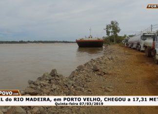 Parte 01: Estrada do Belmont, faltam poucos centímetros para o Rio Madeira invadir a pista