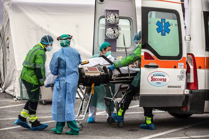 US Charity Builds Field Hospital In Cremona To Assist With Coronavirus Treatment