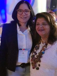 Edna Okabayashi e Luiza Trajano