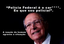 Caso aconteceu quando o político chegava ao saguão de um hotel onde está hospedado, em Brasília