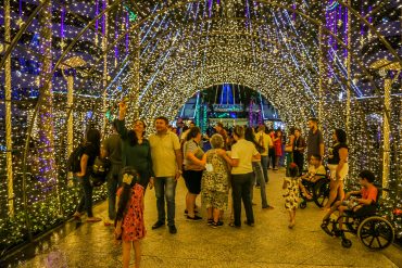 Natal de Luz é atração durante período natalino