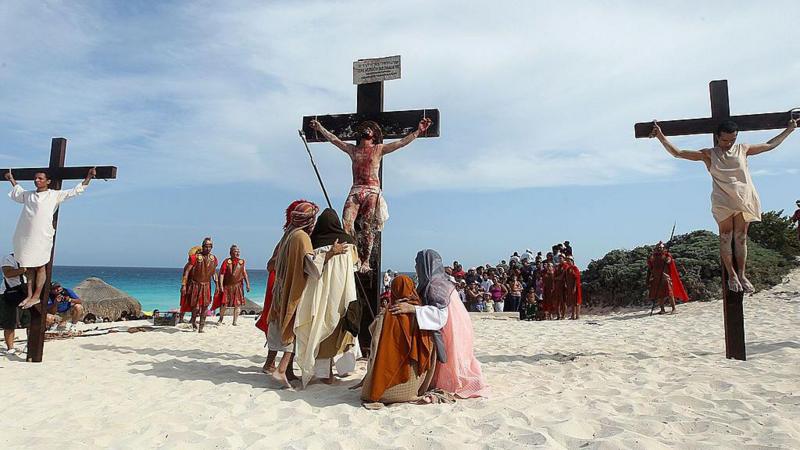 A Páscoa cristã representa a ressurreição de Jesus Cristo três dias após sua morte