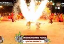 Fotos e Vídeo Completo: Apresentação da “Quadrilha Adulta GIRASSOL DAS TRÊS MARIAS” na 4ª Noite do Flor do Maracujá 2024