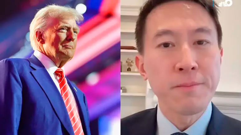O CEO do TikTok, Shou Zi Chew, é esperado entre os executivos de tecnologia na posse de Trump na segunda-feira.