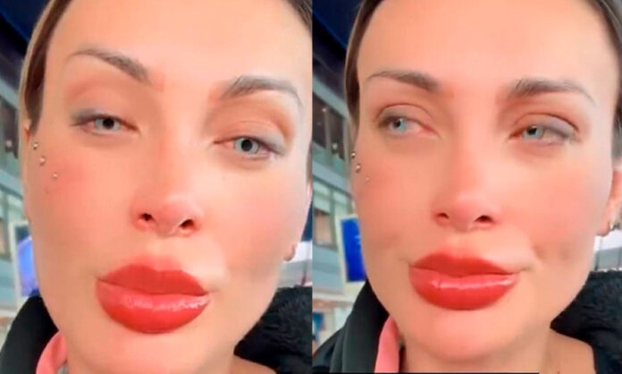 Andressa Urach visivelmente abalada após complicações por cirurgia estética nos olhos