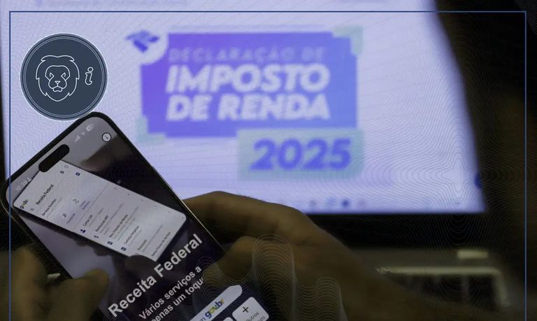 Formulário de Imposto de Renda com campos preenchidos