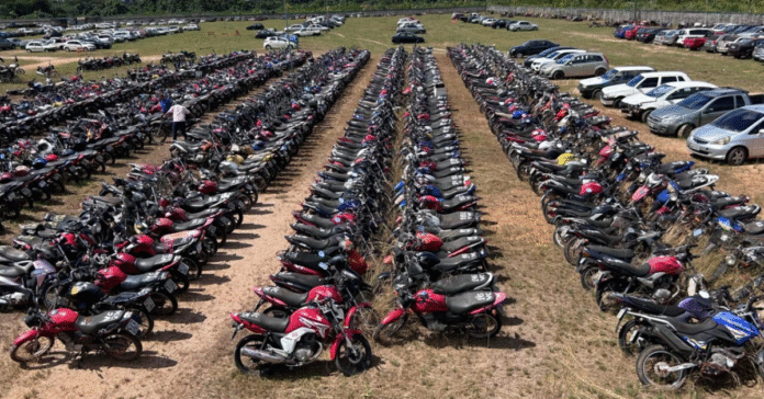 Leilão eletrônico de veículos do Detran-RO terá lances entre 16 e 18 de junho