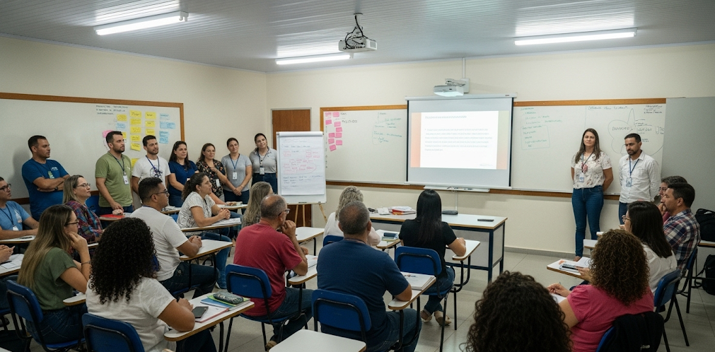 Professores da rede estadual participam de formação promovida pelo Programa Avança Rondônia