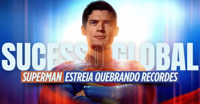 Superman estreia em primeiro lugar nas bilheterias globais