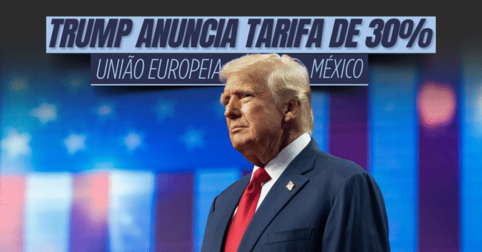 Trump confirma tarifa de 30% sobre importações europeias e mexicanas