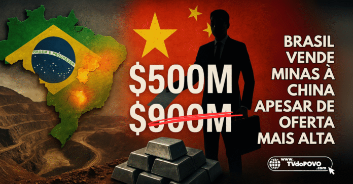 Brasil vende minas de níquel à China por US$ 500 milhões apesar de oferta maior da concorrente