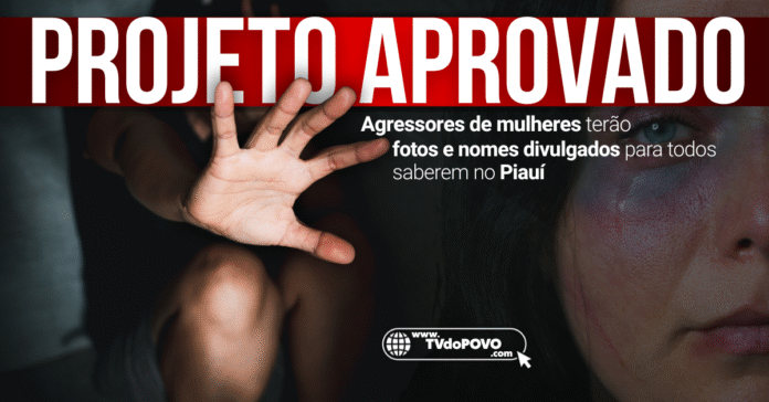 Agressores de mulheres com fotos e nomes divulgados em projeto aprovado no Piauí