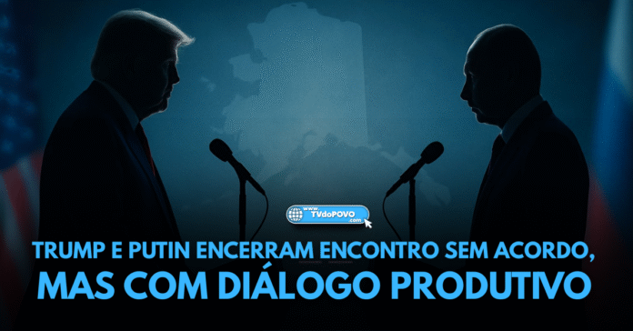 Trump e Putin em reunião no Alasca sem acordo, mas com diálogo produtivo.