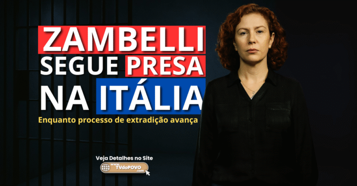 Zambelli segue presa na Itália enquanto processo de extradição avança