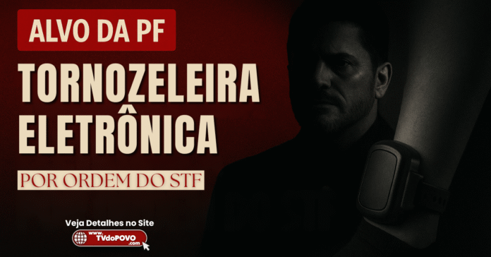 senador Marcos do Val com tornozeleira eletrônica por ordem do STF