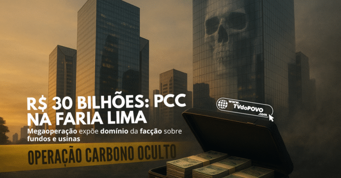 PCC controla fundos com dinheiro sujo na Faria Lima, em operação da Receita Federal