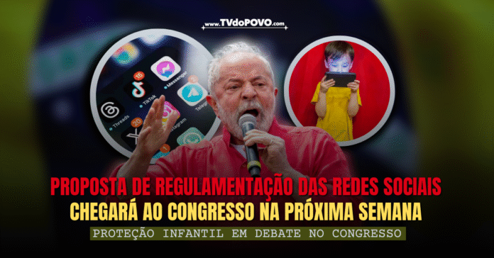 Proposta de regulamentação das redes sociais será debatida no Congresso para proteger crianças e responsabilizar big techs.