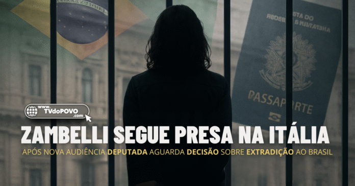 Deputada Carla Zambelli continua presa na Itália enquanto aguarda decisão sobre extradição ao Brasil
