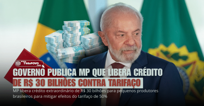 Lula anuncia crédito de R$ 30 bilhões para enfrentar tarifaço dos EUA**