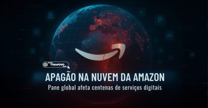 Apagão na nuvem da Amazon provoca pane global e afeta centenas de serviços digitais