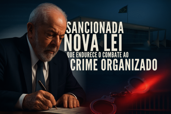 Lula sanciona nova lei que endurece o combate ao crime organizado no Brasil