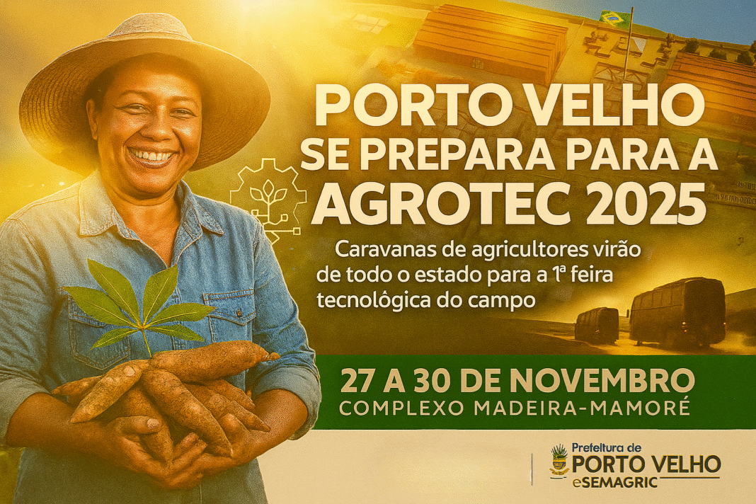 Porto Velho se prepara para a Agrotec 2025 com caravanas de agricultores e inovação no campo