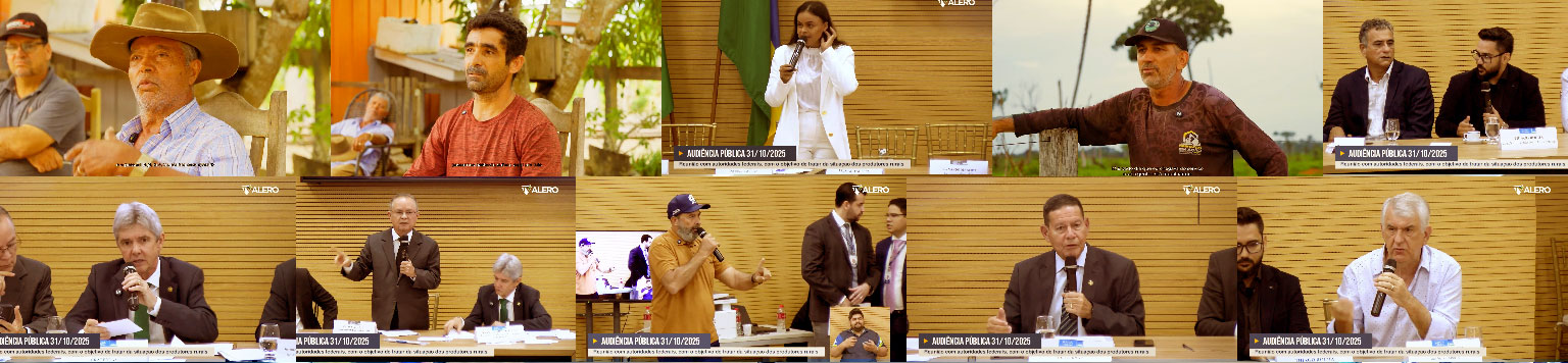 Senadores e deputados durante audiência pública na ALE-RO debatem embargos coletivos do Ibama e impactos ao setor produtivo.