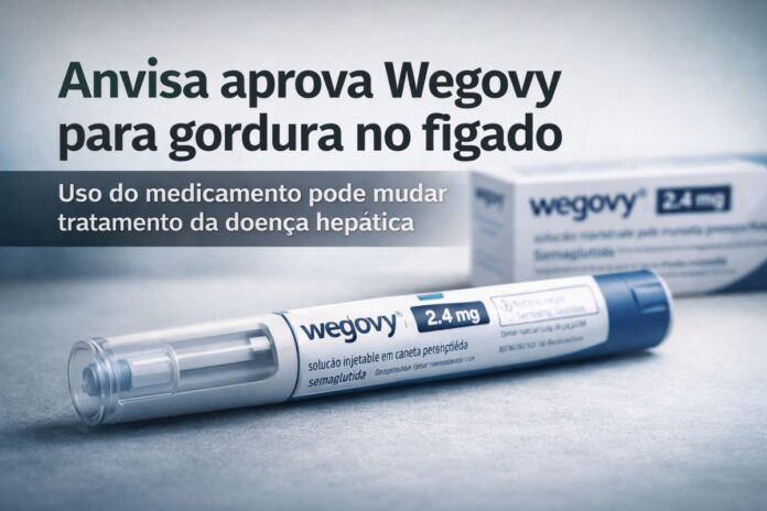 Anvisa aprova uso do Wegovy para tratar gordura no fígado