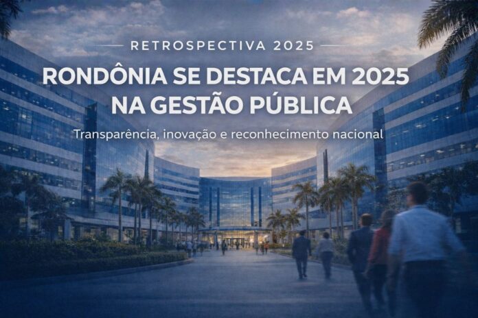 Rondônia é destaque em 2025 na gestão pública Prédio do governo de Rondônia simboliza destaque nacional na gestão pública em 2025