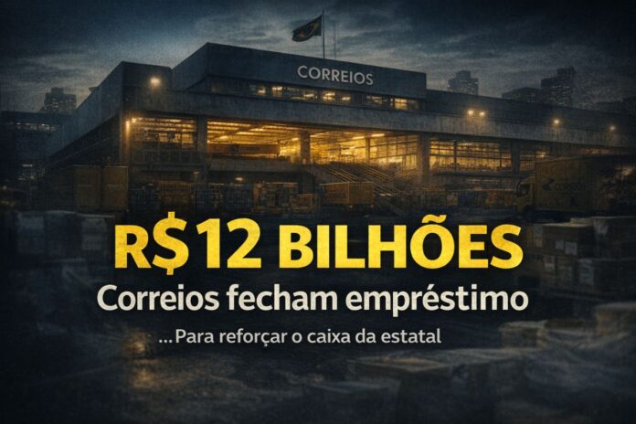 Empréstimo de R$ 12 bilhões dos Correios com bancos para reforçar caixa da estatal