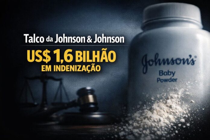 Talco da Johnson & Johnson envolvido em condenação de US$ 1,6 bilhão por câncer nos Estados Unidos