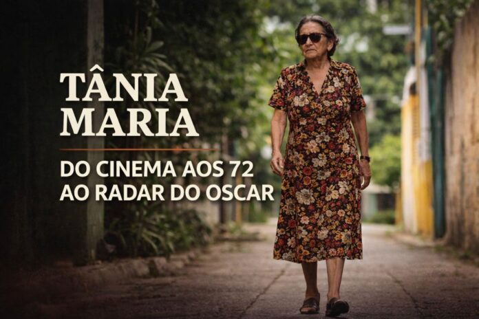Tânia Maria atriz de O Agente Secreto que começou no cinema aos 72 anos
