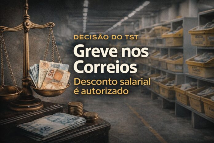 Greve nos Correios após decisão do TST que autorizou desconto salarial