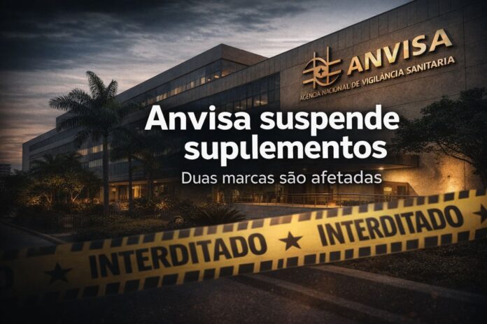 Anvisa suspende suplementos alimentares Anvisa suspende suplementos alimentares de duas marcas após identificar riscos à saúde