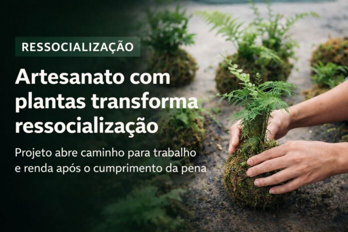Artesanato com plantas promove ressocialização de internas em projeto do governo de Rondônia