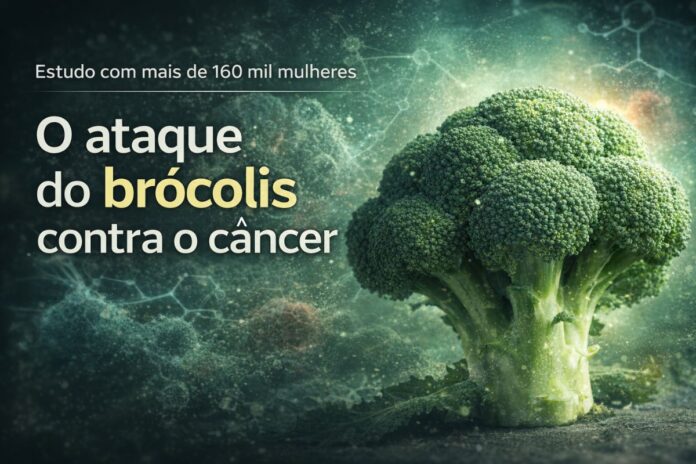Brócolis e o ataque coordenado contra o câncer de mama Brócolis associado à redução do risco de câncer de mama segundo estudo científico